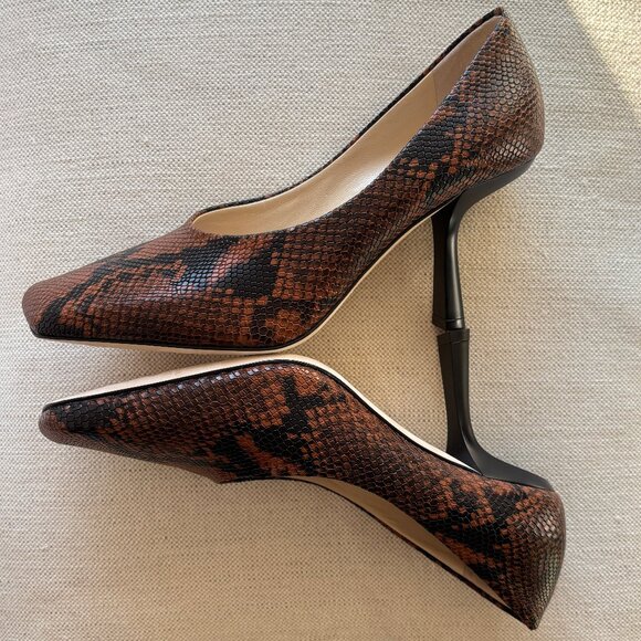 *NEW* Jimmy Choo Marcela 85 Snake Print Pumps - US 6 - Picture 6 of 15